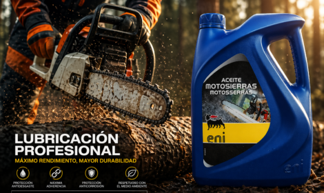 Aceite para motosierra ENI: eficiencia y cuidado para maquinaria