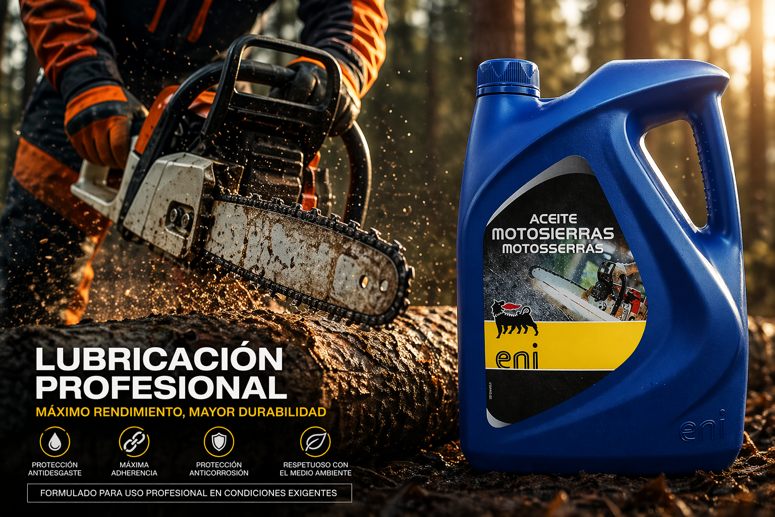 Aceite ENI Motosierra