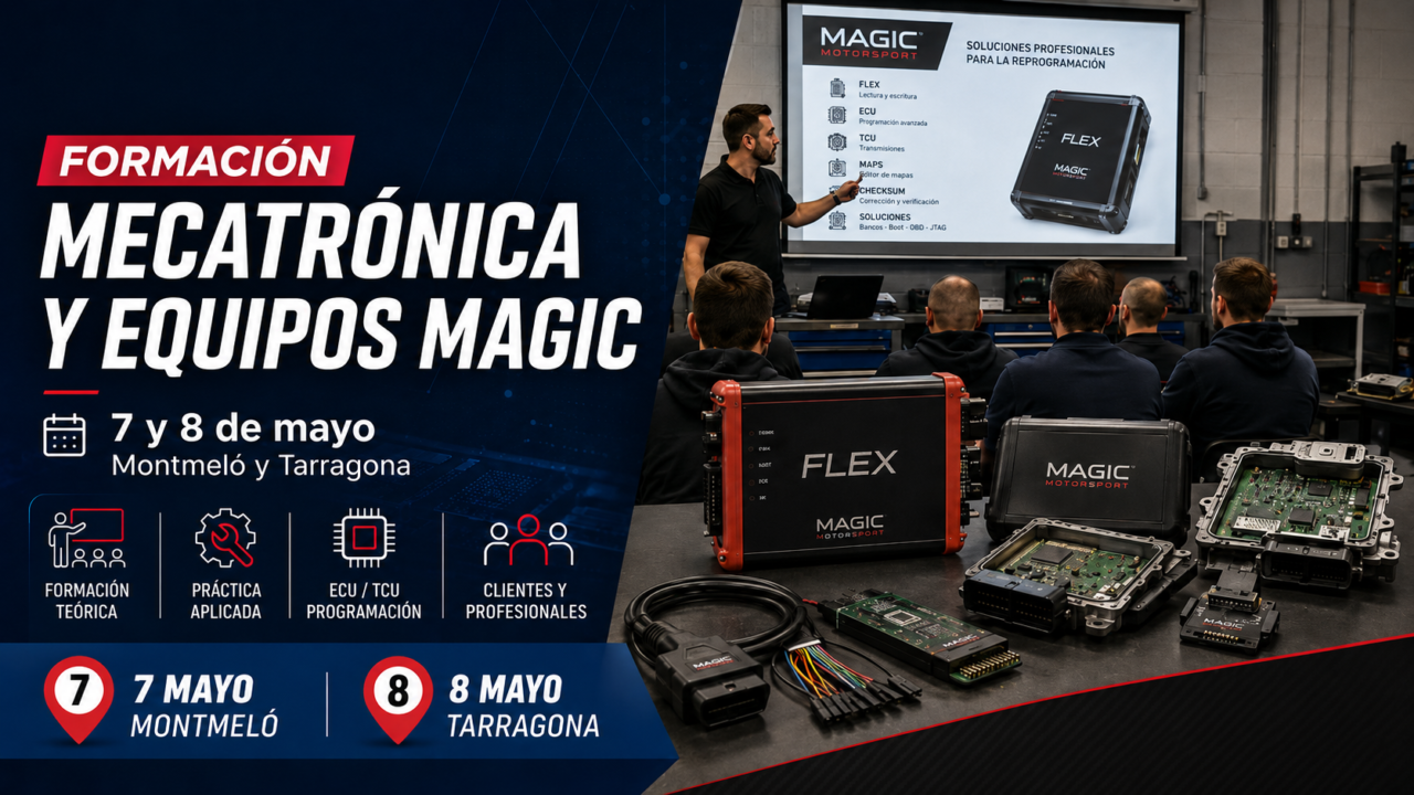 Formación en mecatrónica y equipos MAGIC en Montmeló y Tarragona